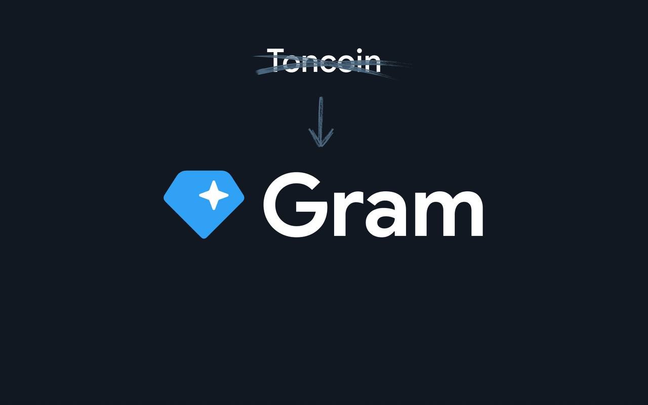 TON становится Gram: Новый этап в развитии проекта